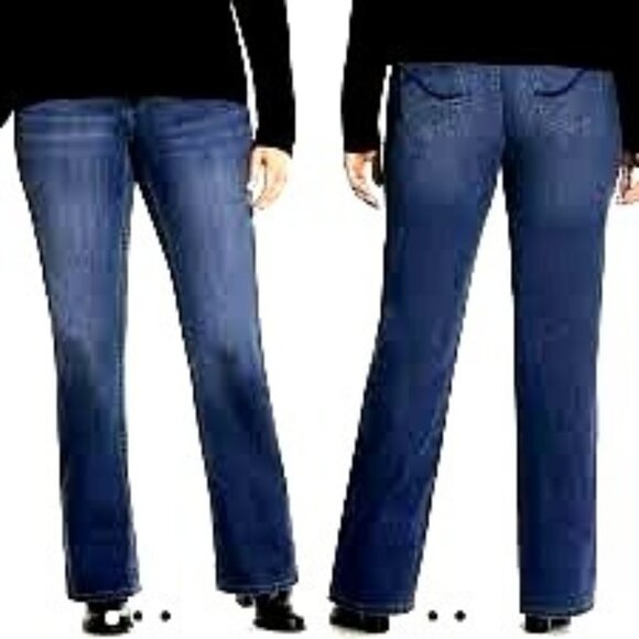 Lane Bryant Straight Fit Slim Bootcut Genius Fit Jeans Medium Wash Size 20 Avera - Picture 12 of 12